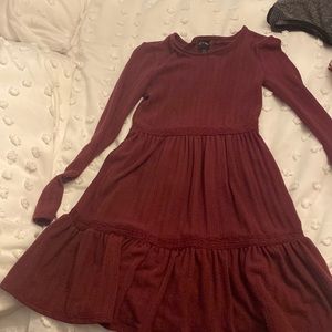 Long sleeve girls dress